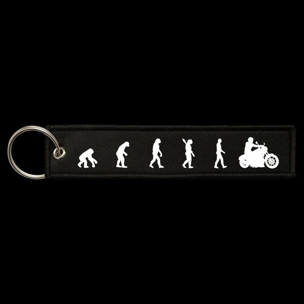 Motorcycle Evolution Keychain